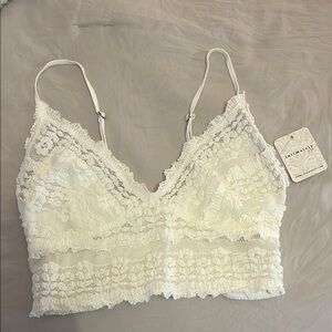Free people lace bralette